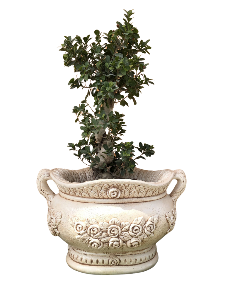 Vaso Sofi' Ovale Anticato Marrone - Notaro Manufatti