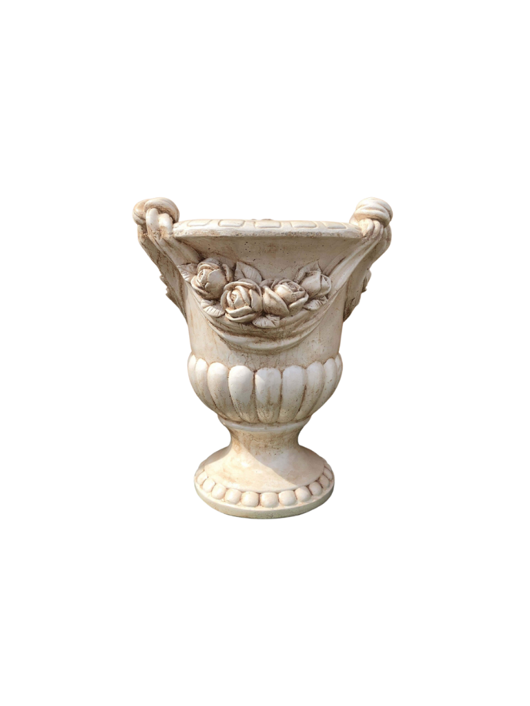 Vaso Rose e Manici Anticato Marrone - Notaro Manufatti