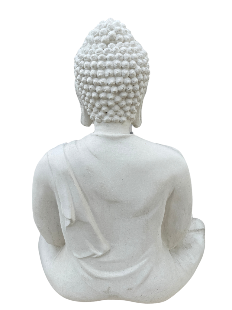 Buddha Gigante - Bianco - Notaro Manufatti