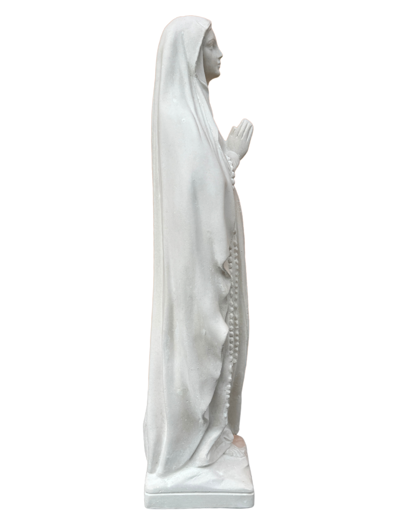 Madonna Lourdes 80 cm - Bianco - Notaro Manufatti