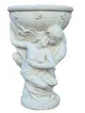 Porta Vaso Amore e Psiche - Bianco - Notaro Manufatti