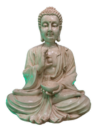 Buddha Gigante Anticato Beige - Notaro Manufatti