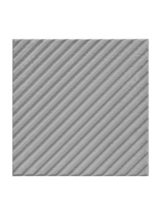 Mattone da marciapiede modello "Rigato Diagonale" Grigio - Notaro Manufatti