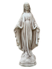madonna-immacolata-miracolosa-in-cemento-h40-anticata-marrone
