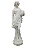 Statua Acquaiola con Anfora Getta Acqua - Notaro Manufatti
