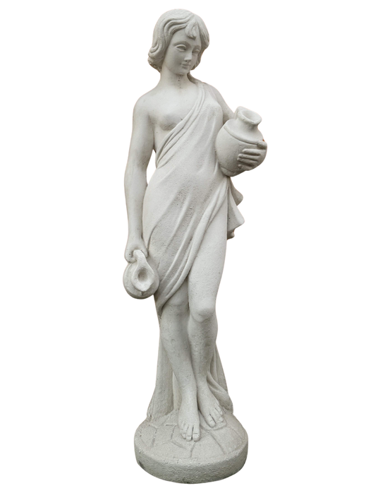 Statua Acquaiola con Anfora Getta Acqua - Notaro Manufatti