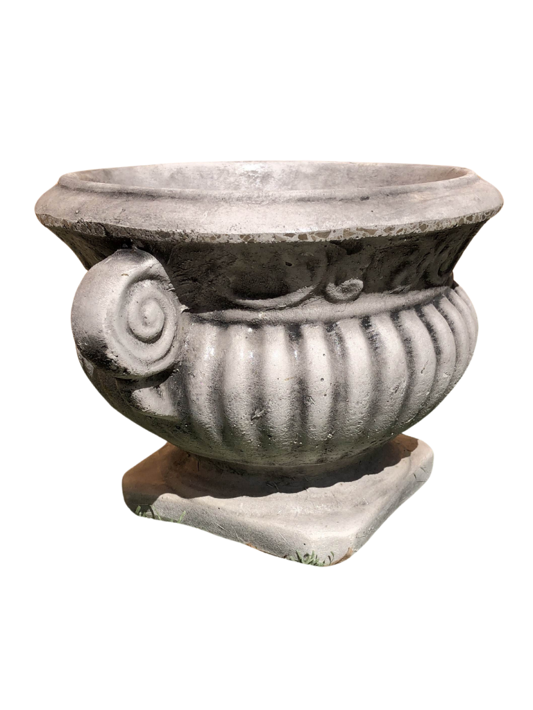 Vaso Fabio Anticato Grigio - Notaro Manufatti