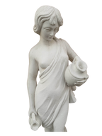 Statua Acquaiola con Anfora Getta Acqua - Notaro Manufatti