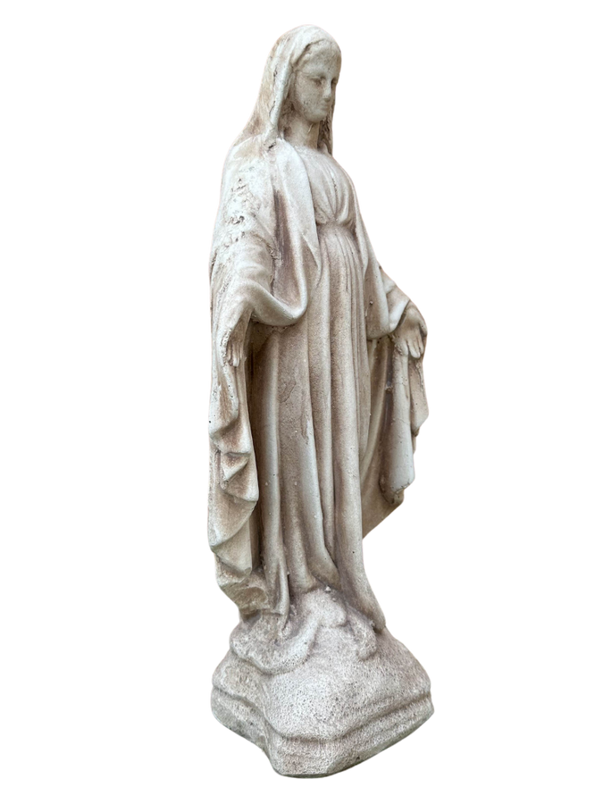 Madonna Immacolata Miracolosa in Cemento H40