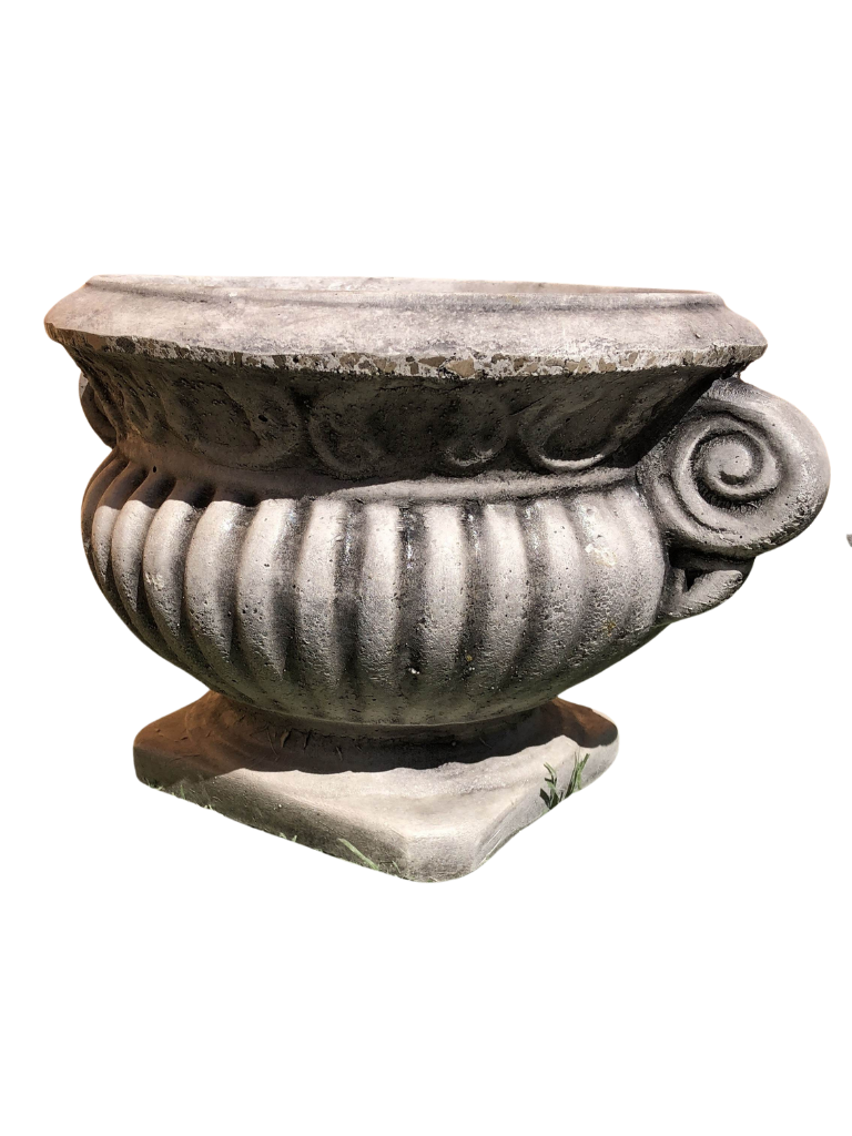 Vaso Fabio Anticato Grigio - Notaro Manufatti