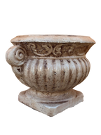 Vaso Fabio Anticato Marrone - Notaro Manufatti