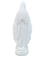 Madonna Immacolata Miracolosa in Cemento H47 - Bianco - Notaro Manufatti