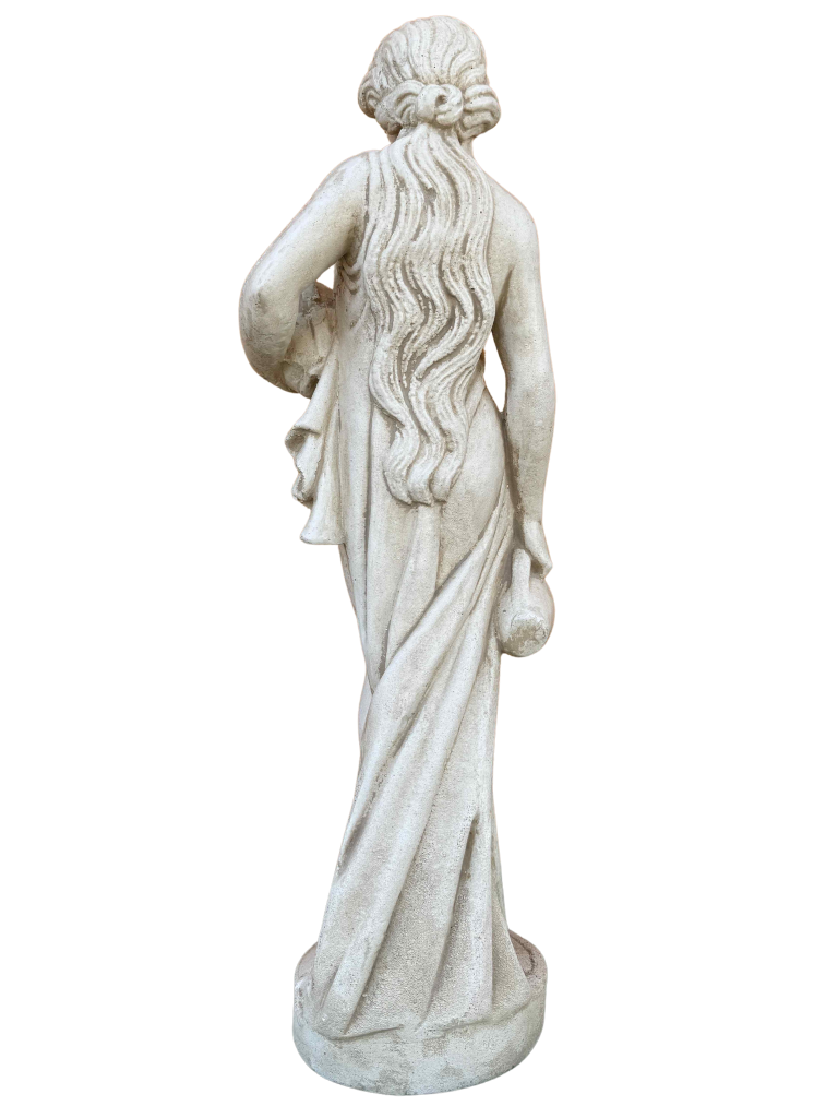 Statua Acquaiola con Anfora Getta Acqua - Notaro Manufatti