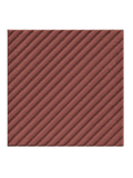 Mattone da marciapiede modello "Rigato Diagonale" Rosso - Notaro Manufatti
