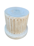 Base Aurea Tonda Gigante Anticata Beige - Notaro Manufatti