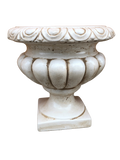 Vaso Ciano Anticato Beige - Notaro Manufatti