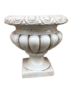 Vaso Ciano Anticato Beige - Notaro Manufatti