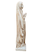 Madonna Lourdes 80 cm Anticata Marrone - Notaro Manufatti