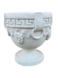 Vaso Bacco In Cemento - Bianco - Notaro Manufatti