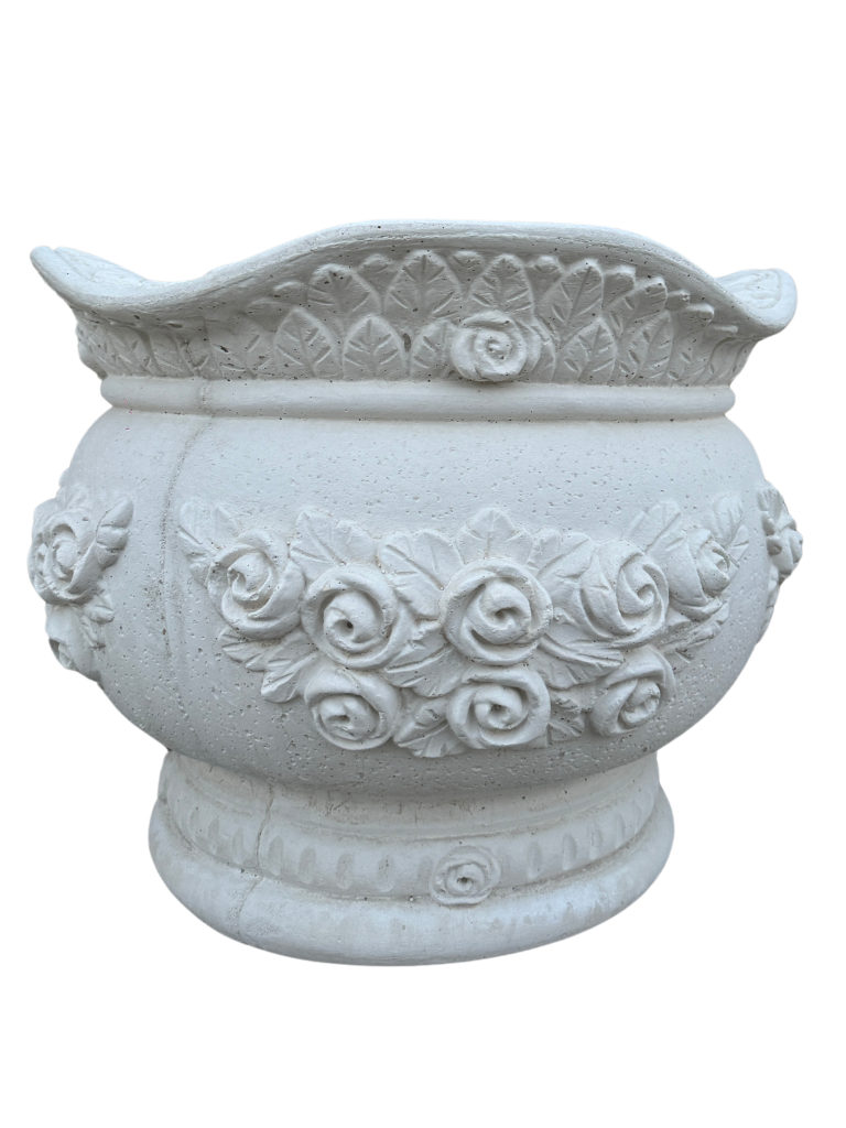 Vaso Sofi' Tondo - Bianco - Notaro Manufatti