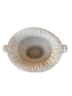 Vaso Sofi' Ovale Anticato Beige - Notaro Manufatti