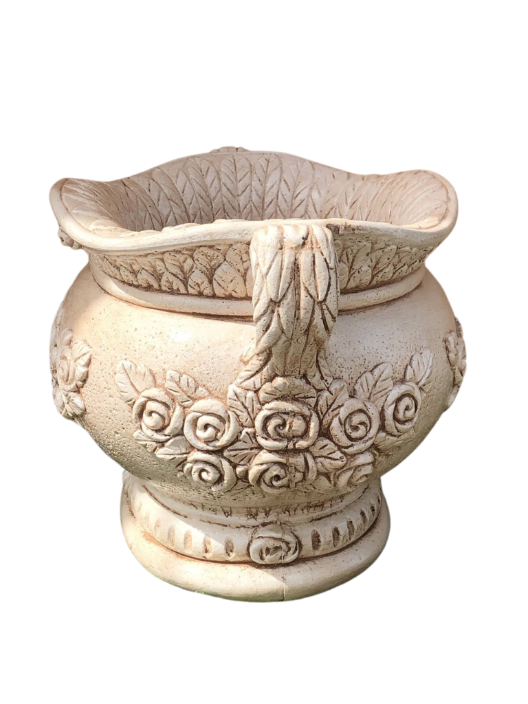 Vaso Sofi' Ovale Anticato Marrone - Notaro Manufatti