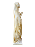 Madonna Lourdes 80 cm Anticata Gialla - Notaro Manufatti