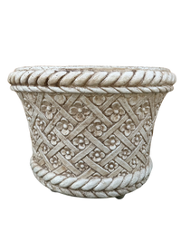 Vaso Stellina Anticato Marrone