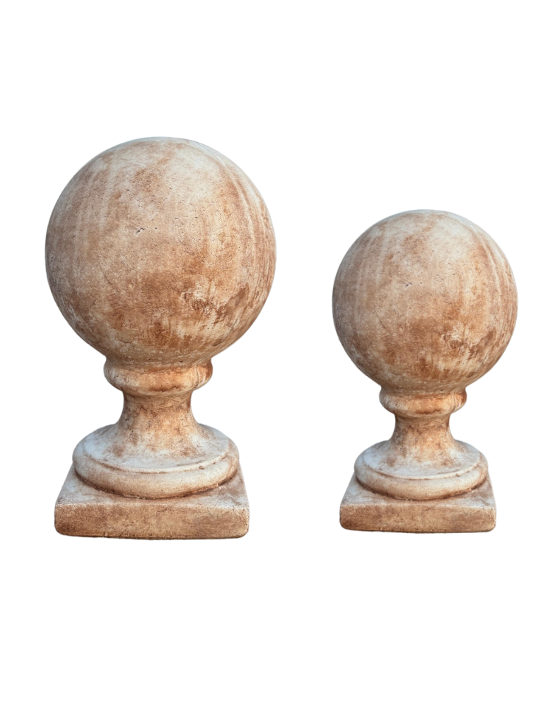 Sferico in Cemento Anticato Marrone - Notaro Manufatti