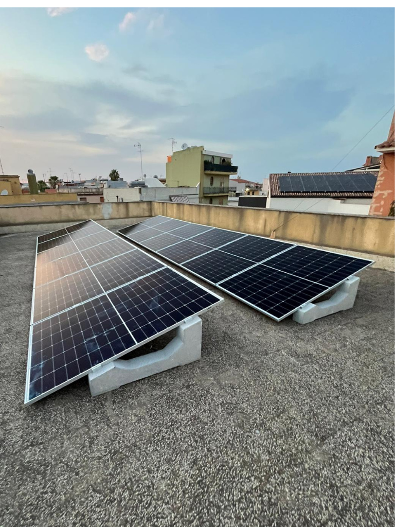 Zavorre per Pannelli Fotovoltaici - 15° - Notaro Manufatti