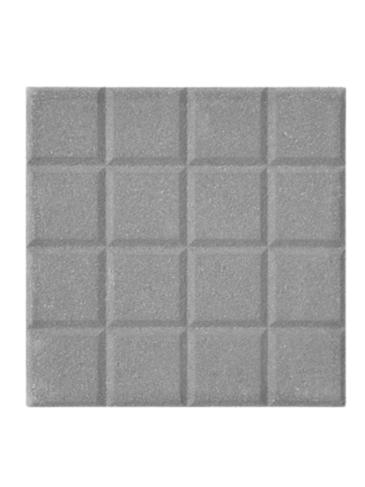 Mattone da marciapiede modello "16 dadi" Grigio - Notaro Manufatti