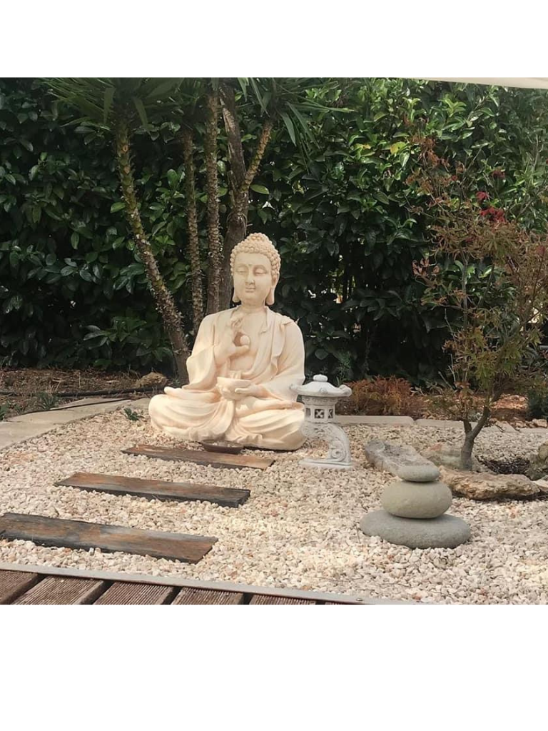 Buddha Gigante - Bianco - Notaro Manufatti