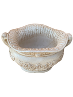 Vaso Sofi' Ovale Anticato Beige - Notaro Manufatti