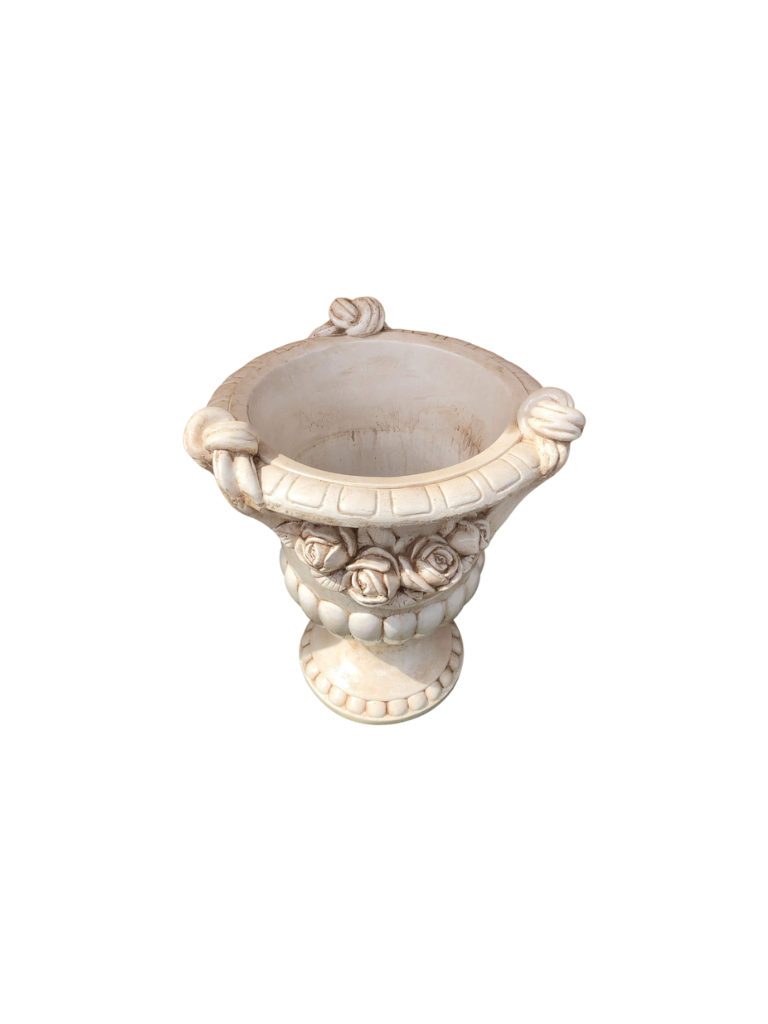 Vaso Rose e Manici Anticato Marrone - Notaro Manufatti