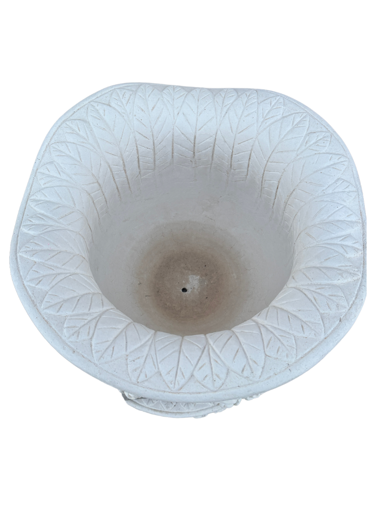 Vaso Sofi' Tondo - Bianco - Notaro Manufatti