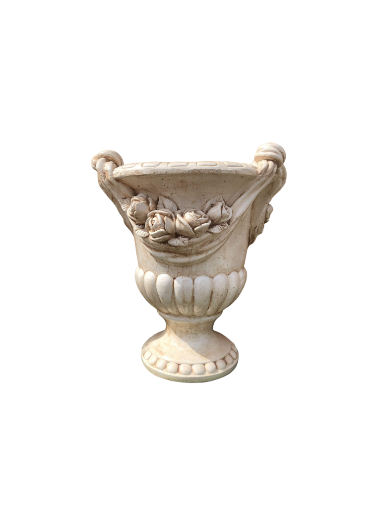 Vaso Rose e Manici Anticato Marrone - Notaro Manufatti