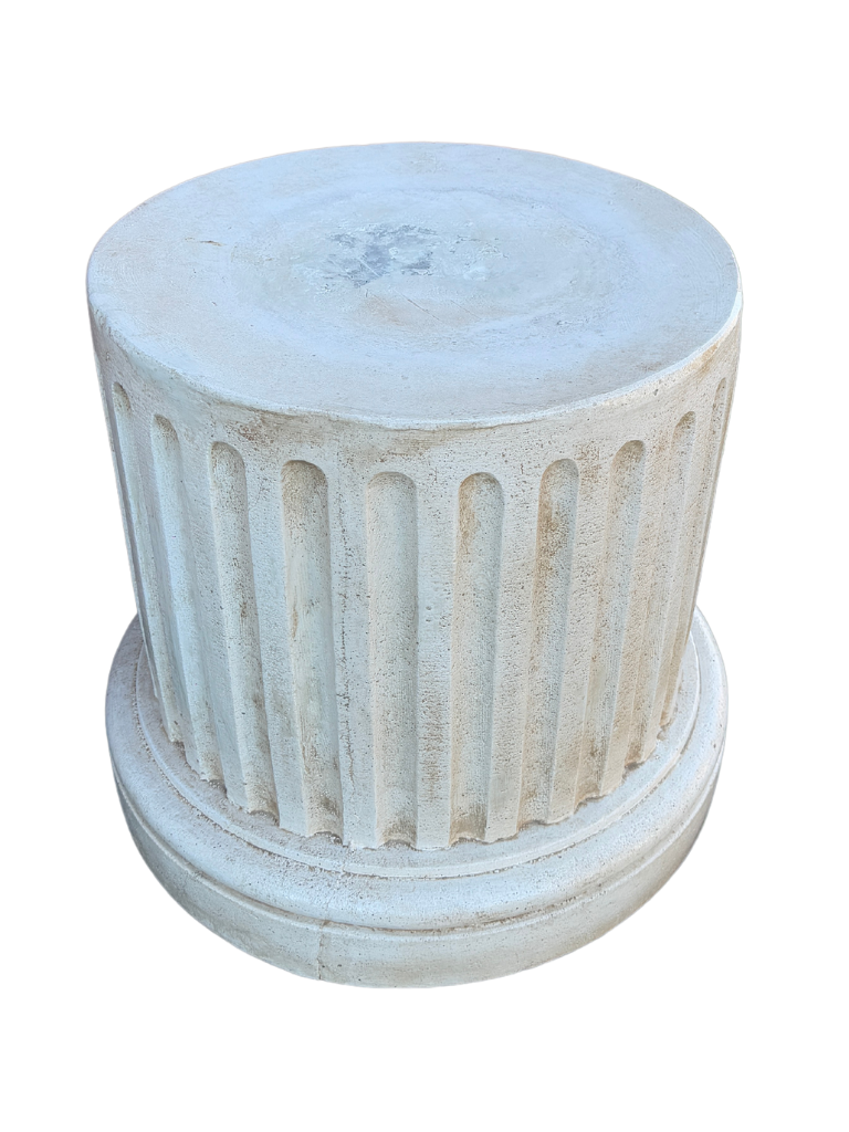 Base Aurea Tonda Gigante Anticata Beige - Notaro Manufatti