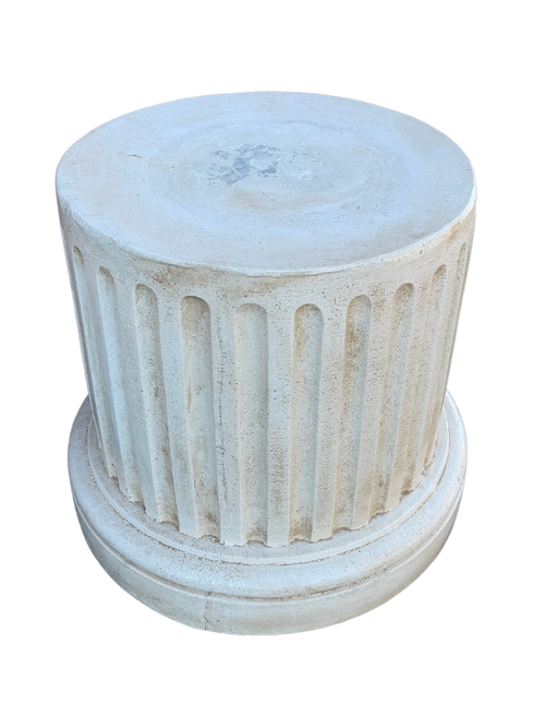 Base Aurea Tonda Gigante Anticata Beige - Notaro Manufatti