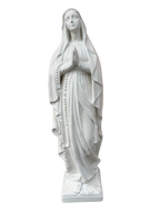 Madonna Lourdes 80 cm - Bianco - Notaro Manufatti