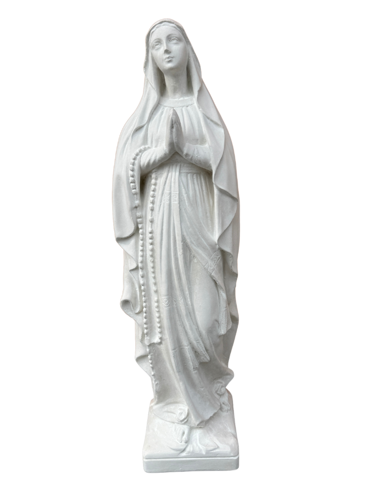 Madonna Lourdes 80 cm - Bianco - Notaro Manufatti