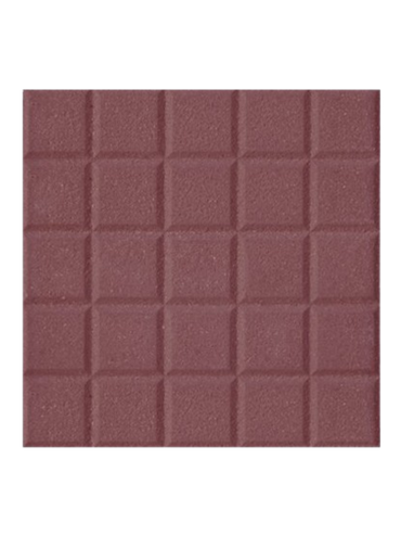 Mattone da marciapiede modello "16 dadi" Rosso - Notaro Manufatti