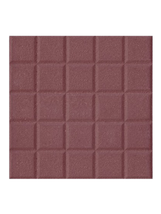 Mattone da marciapiede modello "16 dadi" Rosso - Notaro Manufatti