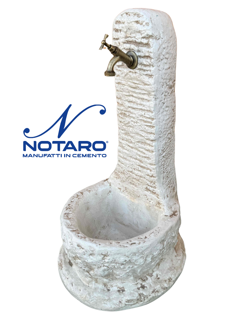 Fontana a Colonna Elodie Anticata Beige - Notaro Manufatti
