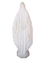Madonna Immacolata Miracolosa in cemento H75 - Bianco - Notaro Manufatti