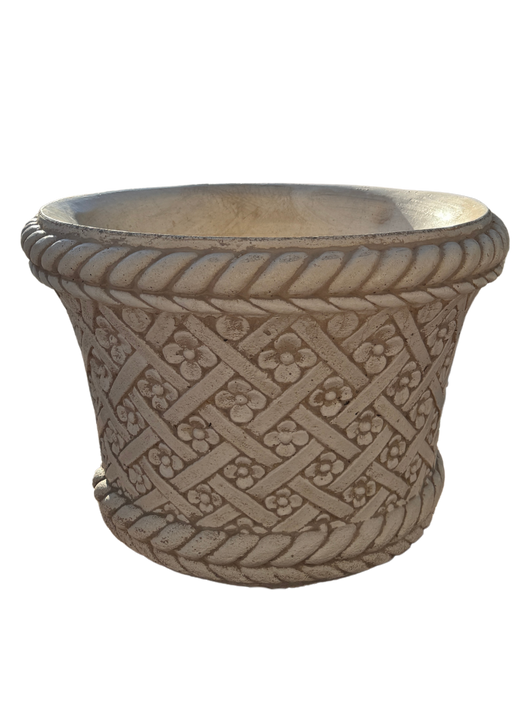 Vaso Stellina Anticato Beige - Notaro Manufatti