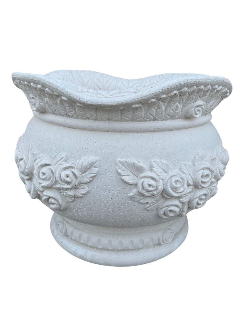 Vaso Sofi' Tondo - Bianco - Notaro Manufatti