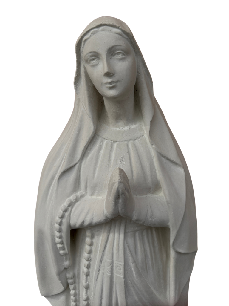 Madonna Lourdes 80 cm - Bianco - Notaro Manufatti