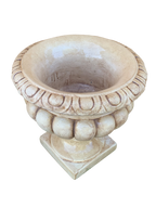 Vaso Ciano Anticato Marrone - Notaro Manufatti