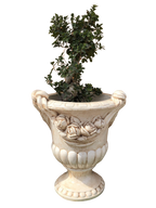 Vaso Rose e Manici Anticato Marrone - Notaro Manufatti