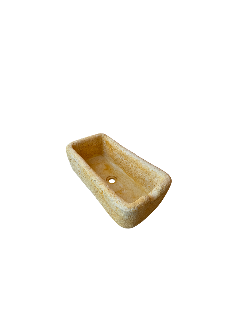 Piloccia Rustica cm.80 Anticata Gialla - Notaro Manufatti